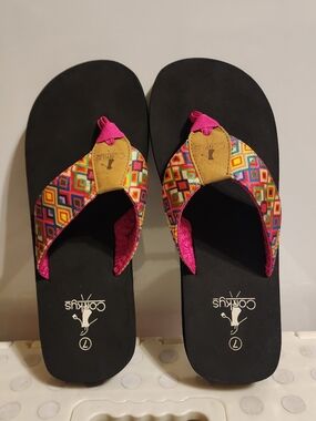Sz 7 Corkys Flip Flop Sandals